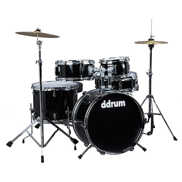 ddrum D1 JR Complete 5pc Drum Kit w/ Cymbals, Hardware image 1