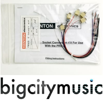 Kenton Roland TB303 5 Socket Kit - New Old Stock - add CV / Gate / Filter / Acent / Slide socket