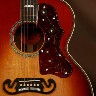 Gibson SJ-200 Rosewood Custom Ebony Fretboard Acoustic Guitar J-200 for sale