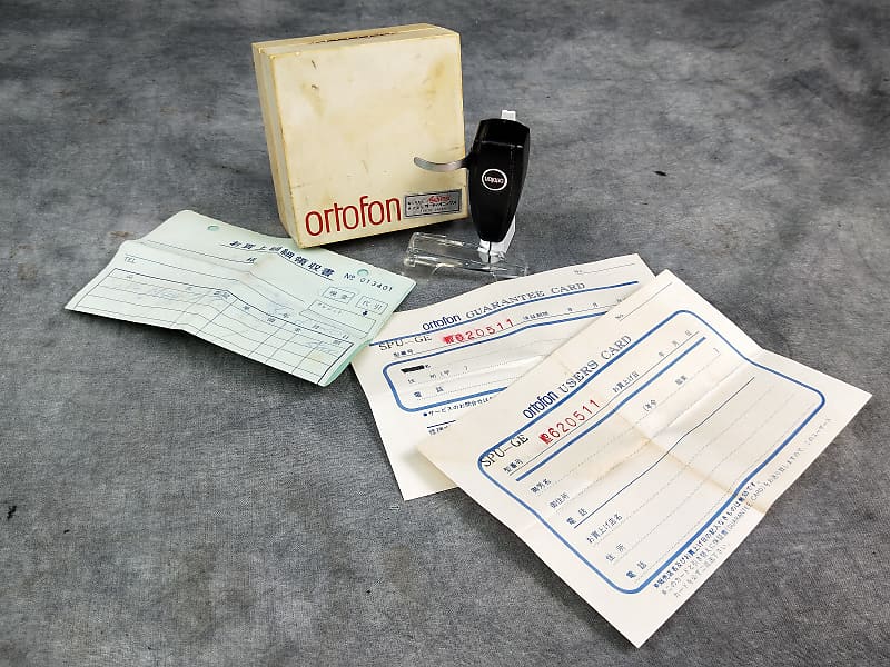 Ortofon SPU GE MC Cartridge in very good condition  			