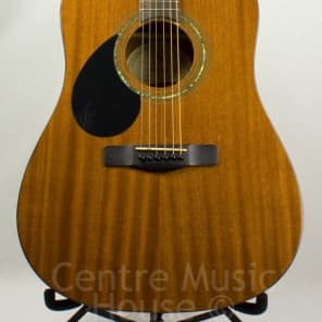 Greg Bennett D-1/LH, Left-Handed Acoustic Guitar, Natural