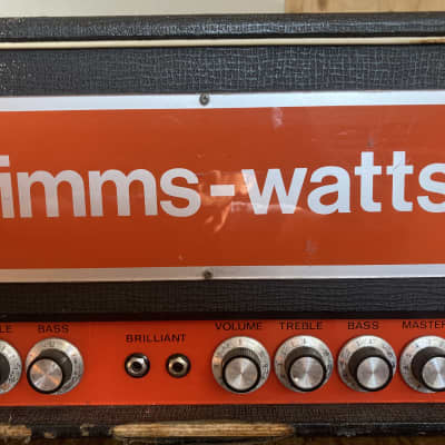 Simms Watts AP100 Mk2 Early ‘70s Black image 3