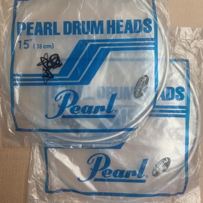 Pearl ProTone Transparent Drumheads 15" x 2 image 1