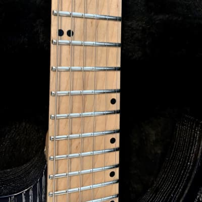 Acacia Hades Pro 6 Weathered Satin Black Finish Guitar w/Duncan Distortion PU's & Hard Case image 8
