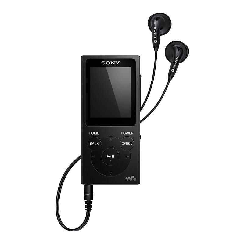 Sony NWE394/B 8GB Walkman MP3 Player (Black) image 1