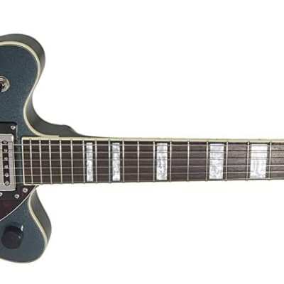 Gretsch G2655 Streamliner Center Block Jr. Double-Cut 6-String Electric Guitar with V-Stoptail and Laurel Fingerboard (Right-Handed, Gunmetal) image 3