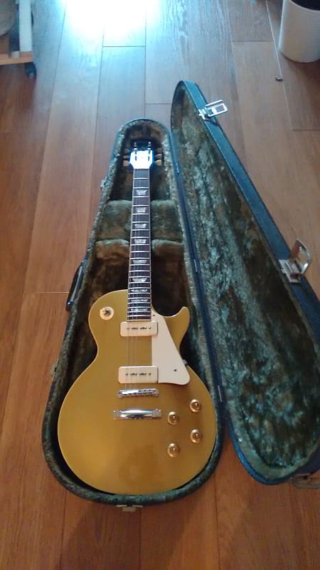Bacchus LIVE ROAD MODEL Les Paul rare gold top used good