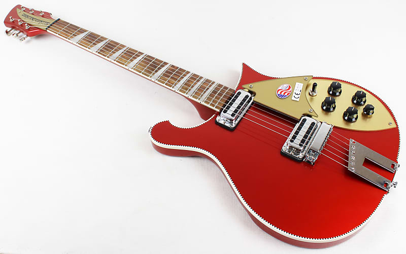 2012 Rickenbacker 660 Ruby Red Custom Color Electric Guitar