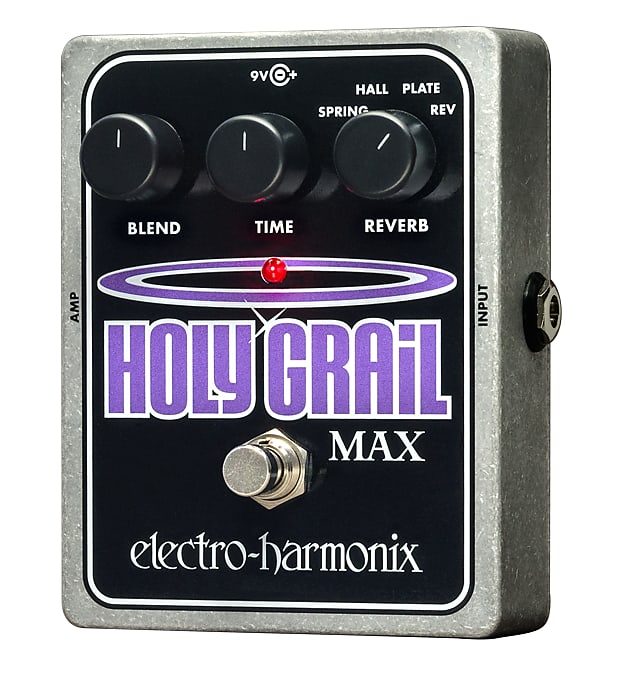 New Electro-Harmonix EHX Holy Grail Max Reverb Guitar Effect Pedal image 1