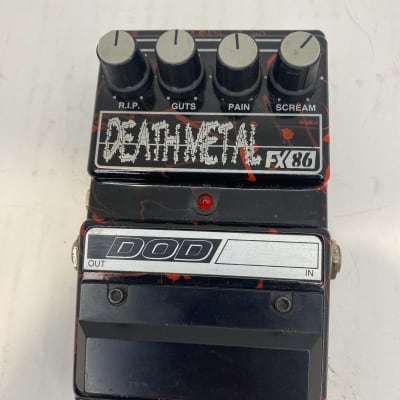 Reverb.com listing, price, conditions, and images for dod-fx86-death-metal