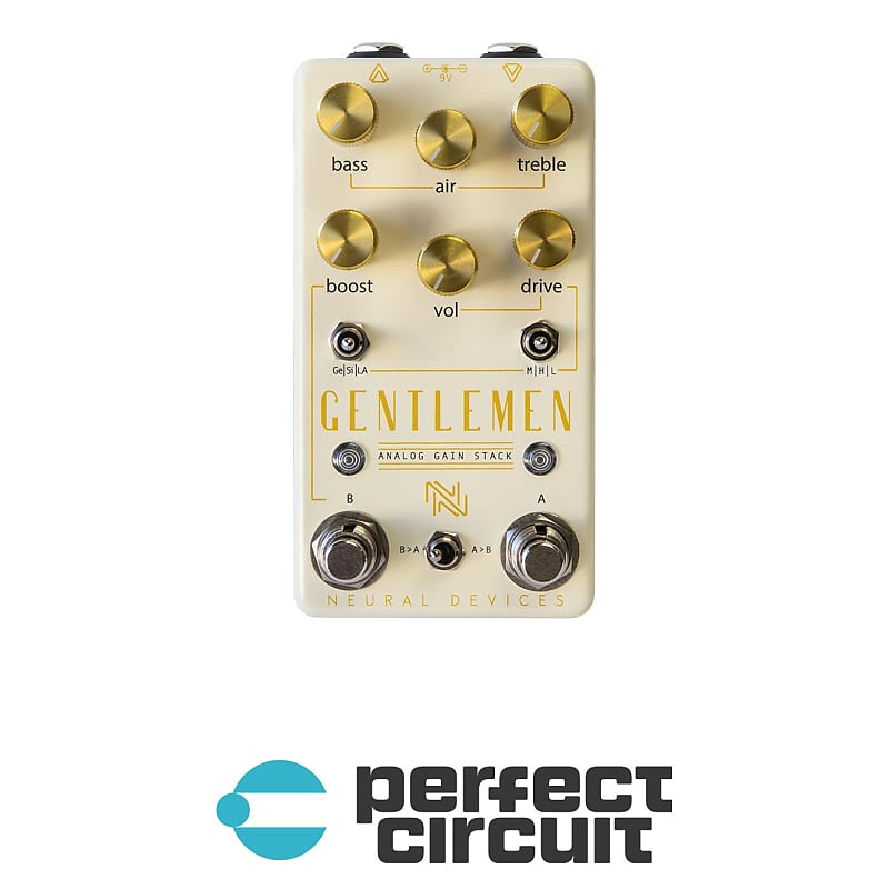 とっておきし新春福袋 Devices Neural Gentlemen Reverb | Pedal Stack Gain Analog ギター