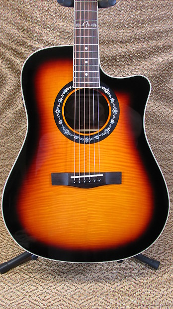Fender t bucket 300ce sunburst cheap