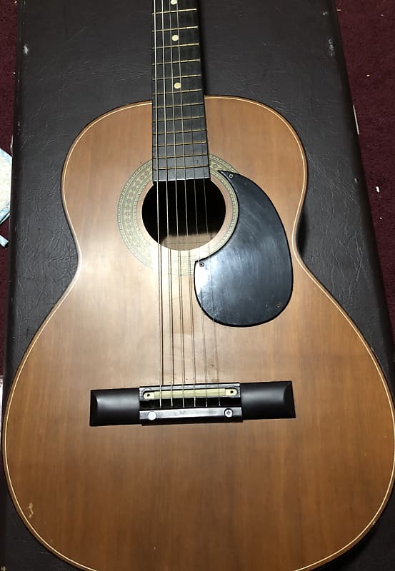 1970's Kay Parlor Guitar K105 Reverb