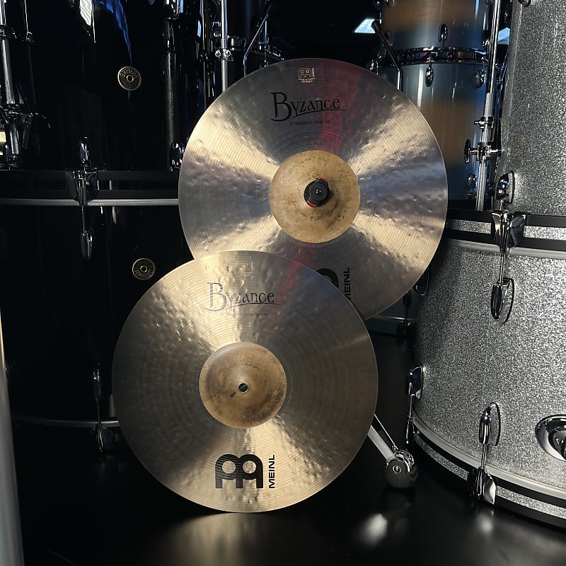 Meinl B15POH Byzance Traditional 15" Polyphonic Hi Hat Pair Cymbals image 1