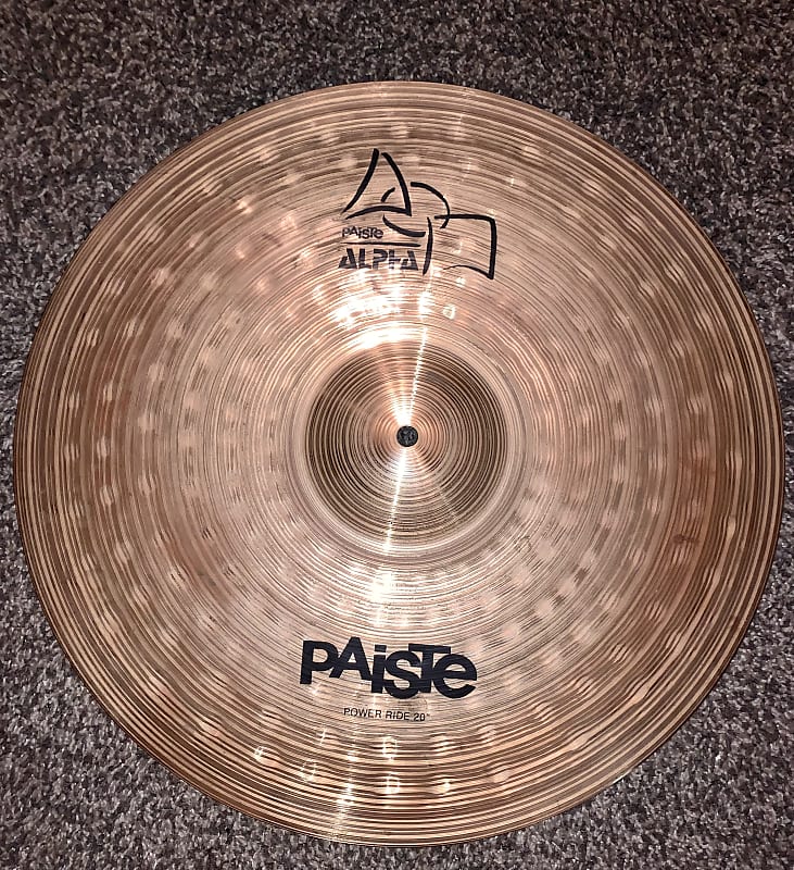 Paiste 20" Alpha power ride Cymbal image 1