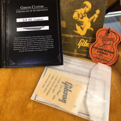 Gibson SG Custom Shop 1963 LP Custom with Hardshell Case & Original Box image 17