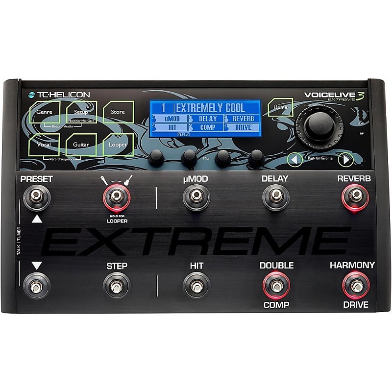 TC Helicon VoiceLive 3 Extreme Multi-Effect Unit | Reverb