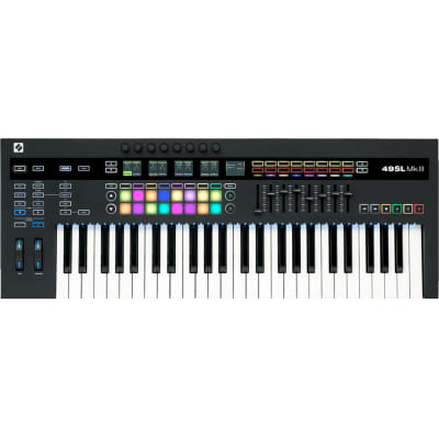Novation SL MkIII - MIDI and CV Keyboard Controller with Sequencer (49-Note Keyboard) image 2