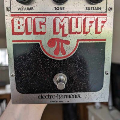 Electro-Harmonix Big Muff Pi V4 (Op Amp) 1978 - Silver image 1