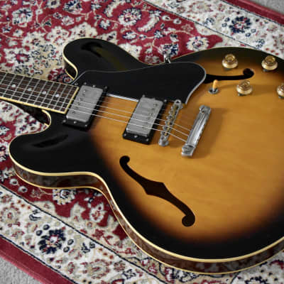 1981 Tokai ES100R Sunburst w/OHSC, Japan, ’59 ES-335, Long Guard, MIJ, Lawsuit, Lacquer image 3
