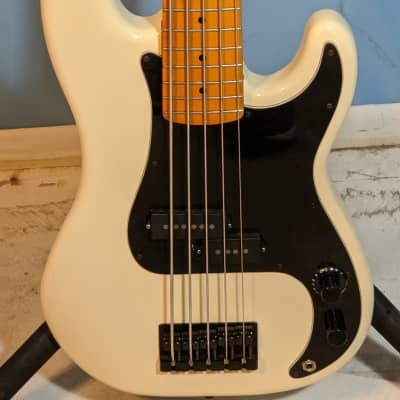 American Fender/Warmoth 5 string Precision Bass  Tuxedo build image 1