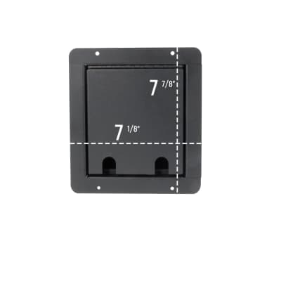 Elite Core FB-QUAD-AC Recessed Floor Box with Quad AC Outlets Only image 7