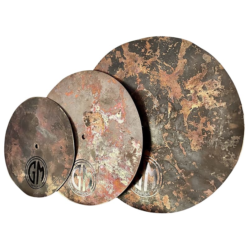 GM Designs 11"/13"/15" Cymbal Stack Recreates the iconic Reverb