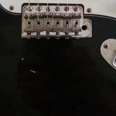 New Custom Heavy Relic Stratocaster 1968 black image 11