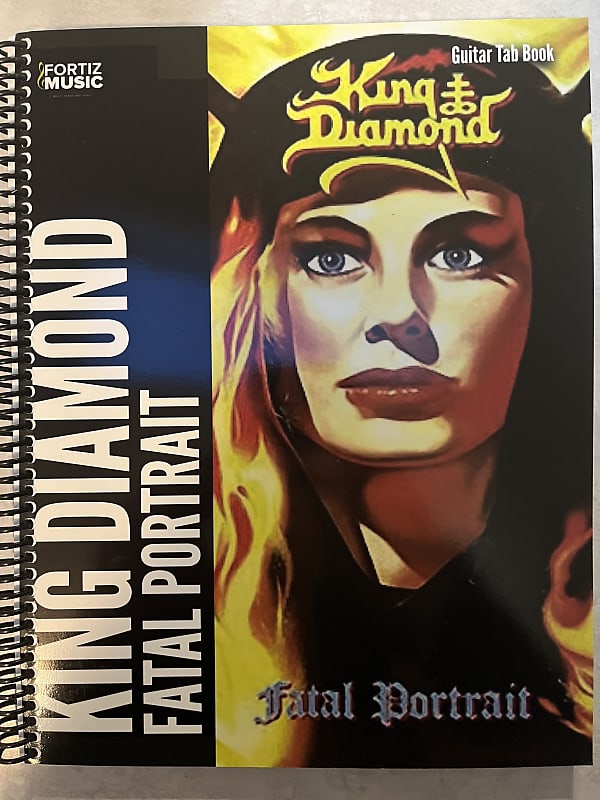 KIng Diamond Fatal Portrait Guitar Tab / Tablature Book Reverb