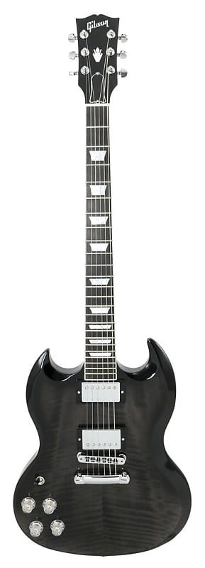 Gibson - SG Modern - Left-Handed Electric Guitar - Trans Black Fade image 1
