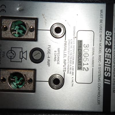 Bose 802 series II professional pa dj band speakers image 10
