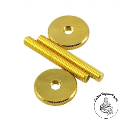 Gotoh Metric Wheel And Post Set For Tune-O-Matic Bridges - Gold for sale