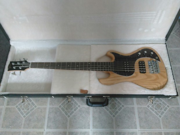 Gibson EB 5 String Bass 2013 Natural | Reverb