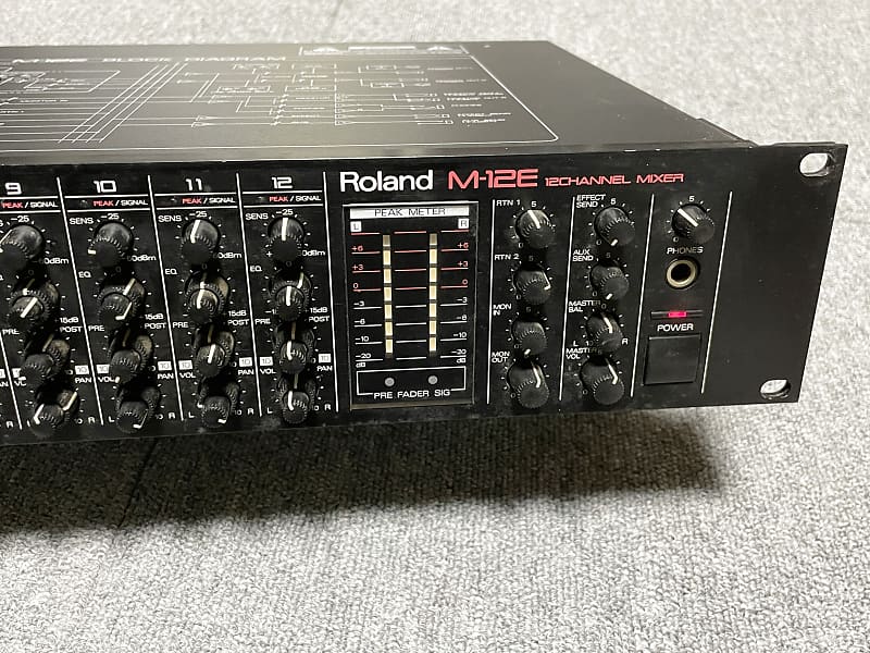 Roland M-12E 12-Channel Line Mixer | Reverb
