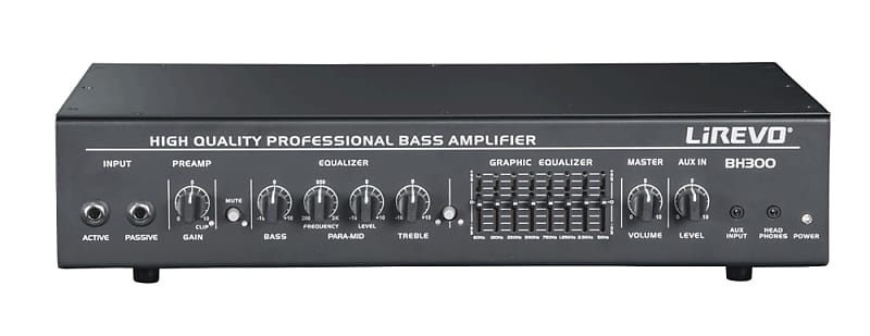 Bass Cabinet & Head LIREVO BH300 & B210 2022 - black image 1
