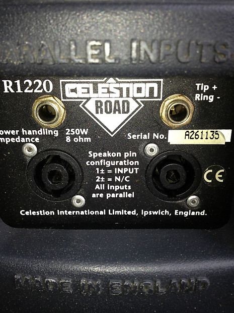 Celestion road series hotsell speakers
