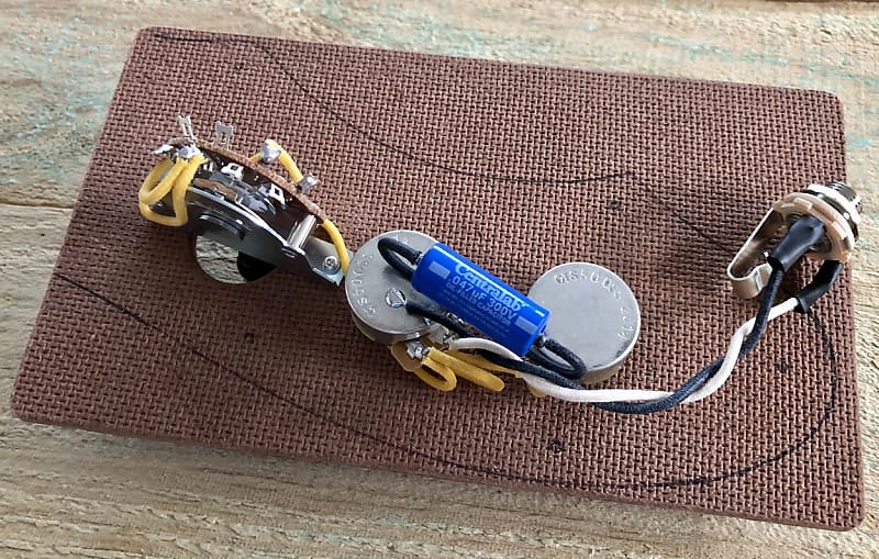 Fender Telecaster '69 Thinline Wiring Harness 250K Pots Reverb