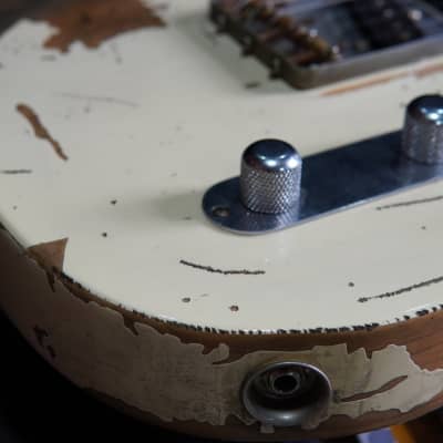 Fender Custom Shop Tribute Masterbuilt Jeff Beck Esquire 2006 - White image 8