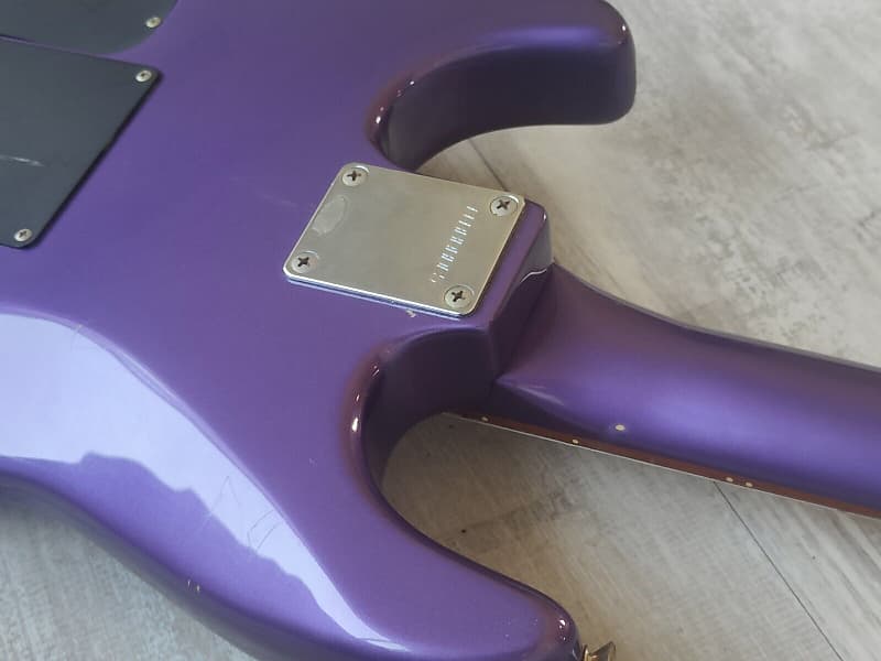 1990's Fernandes FST Limited Edition HSS Superstrat (Purple) | Reverb