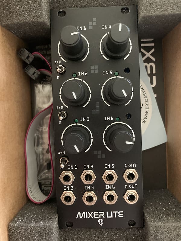 Erica Synths Drum Mixer Lite Black | Reverb Canada