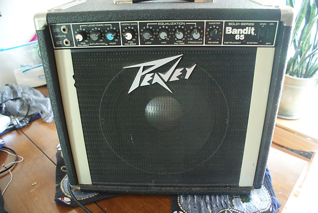 Peavey Bandit 65 1982 Black Tolex Black Widow Upgrade