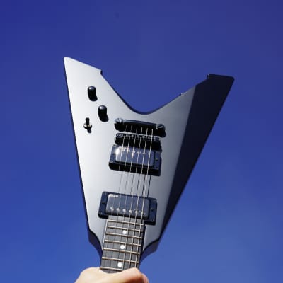 ESP James Hetfield Vulture Black Satin 6-String Electric Guitar w/ Case (2022) image 4