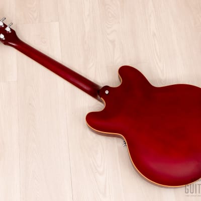 2020 ESP Edwards E-SA-125-LTS Semi-Hollow Carved Top 335