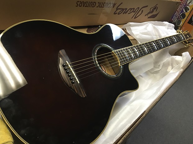 Yamaha APX900 Acoustic / Electric Guitar Brown | Reverb