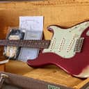 Fender 1960 Custom Shop Heavy Relic CAR StratHVY Relic Candy Apple Red, Fat 50`s, Sanko 6105, 9.5" 2006 Candy Apple Red