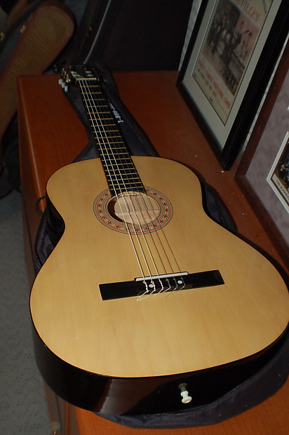 Roy Clark Signature Classical Guitar New Strings Gigbag 1990 s Natural