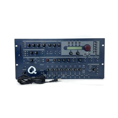 [Excellent] Waldorf Q Rackmount Synthesizer 1999 - 2011  Worldwide Shipment - Blue