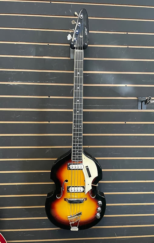 Vox Violin Bass 1960s Sunburst Reverb