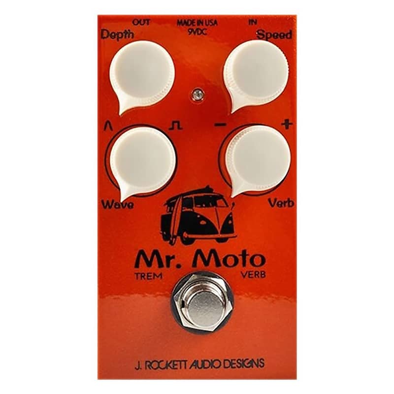 J. Rockett Audio Designs Mr. Moto Tremolo & Reverb Pedal
