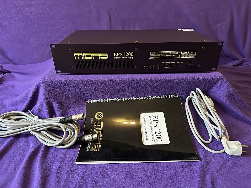Midas EPS1200 external PSU for Venice 160, 240 and 320. Very Reverb